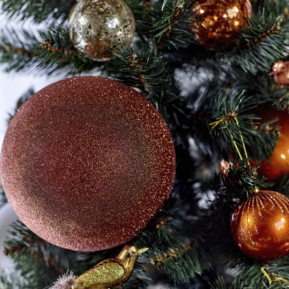 25cmjulekugleglitterkobber-01