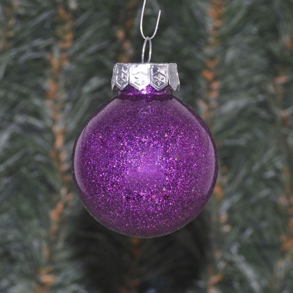 6cmjulekuglerblankmedindvendiglillaglitter12stkiboks-01