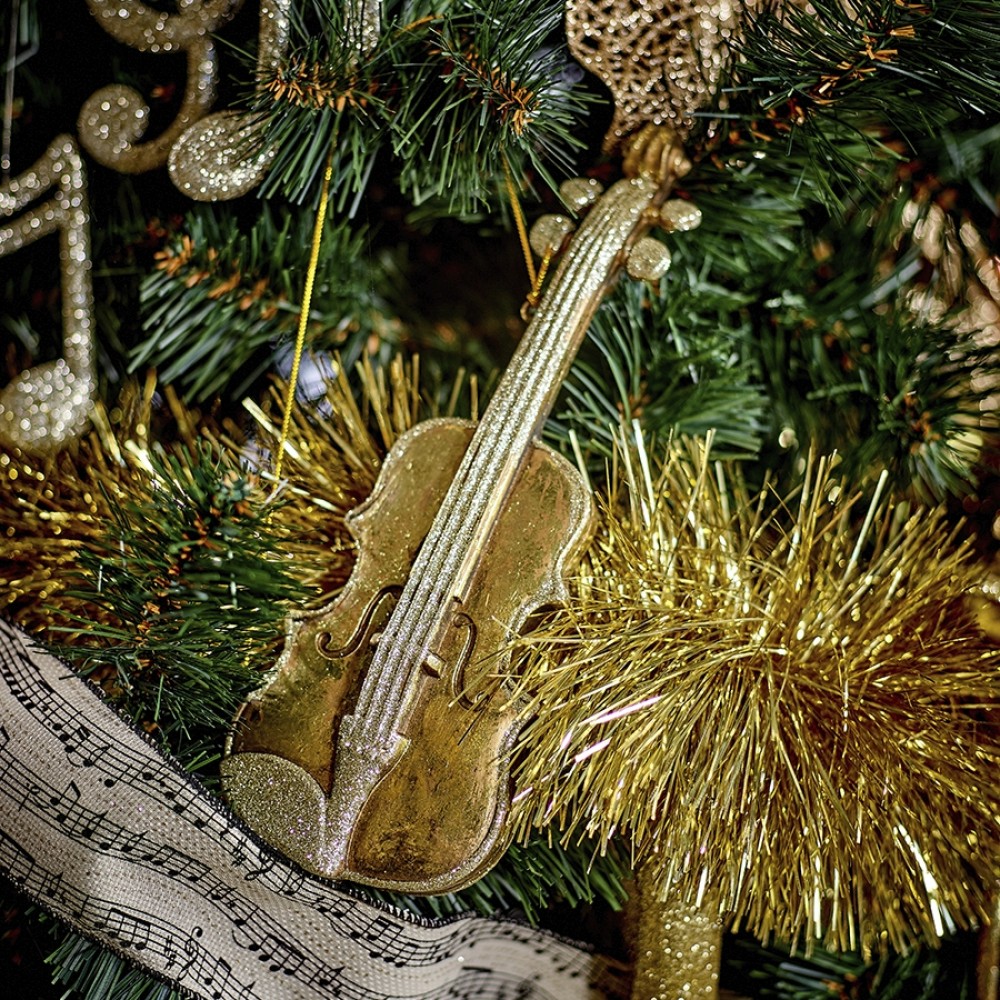 Violinantikguldmchampagneglitter25cm-01