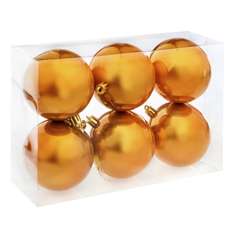 8cmjulekugle6stkiboksplastikperlemororange-38