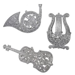 13-18 cm instrumenter, sølv, sæt a 3 stk.