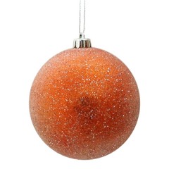 10 cm kugle, frost, orange