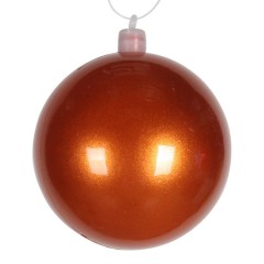 8 cm kugle, perlemor, orange