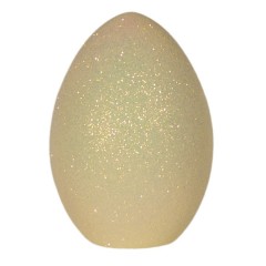 Påskeæg, stående, æggeskal-glitter, 35 cm